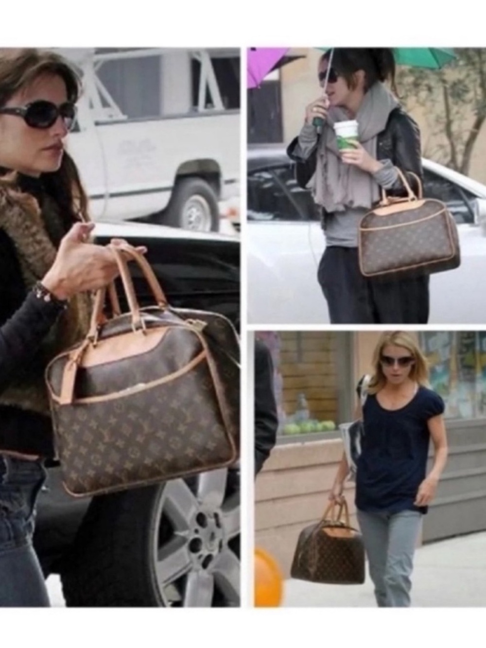 💙GORGEOUS💙LOUIS VUITTON DEAUVILLE HANDBAG - Picture 15 of 16